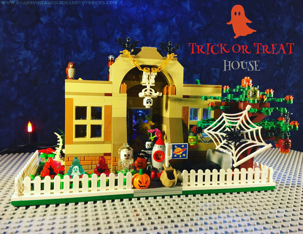 Custom Lego® Halloween Trick Or Treat House MOC