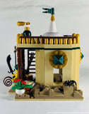 LEGO ARABIAN NIGHTS -- DESERT WARRIOR MILITARY OUTPOST MOC : AUTHENTIC PIECES