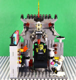 LEGO CUSTOM -- DR. FRANKENSTEIN'S LABORATORY SCENE WITH MINIFIGURES MONSTERS MOC