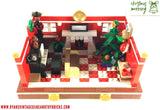 LEGO CUSTOM -- CHRISTMAS MORNING HOLIDAY MOC DECORATION SET AUTHENTIC PIECES
