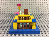 LEGO CUSTOM -- SERIES 16 BABYSITTER MINIFIGURE WITH NURSERY DISPLAY MOC