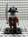 LEGO MONSTERS -- SERIES 14 ZOMBIE PIRATE WITH SWORD MINIFIGURE NEW