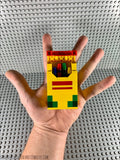 LEGO CUSTOM MOC -- TEACHER / STUDENT CRAYON BOX GIFT DISPLAY FOR CLASSROOM
