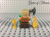 LEGO GAME OF THRONES -- TYRION LANNISTER CUSTOM MINIFIGURE 100% AUTHENTIC PIECES