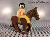 LEGO GAME OF THRONES -- KHAL DROGO CUSTOM MINIFIGURE 100% AUTHENTIC PIECES