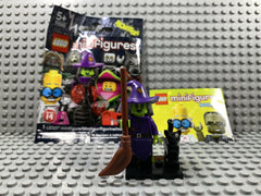 LEGO MONSTERS -- SERIES 14 WACKY WITCH WITH BLACK CAT MINIFIGURE NEW