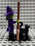 LEGO MONSTERS -- SERIES 14 WACKY WITCH WITH BLACK CAT MINIFIGURE NEW