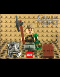 LEGO GAME OF THRONES -- TYRION LANNISTER CUSTOM MINIFIGURE 100% AUTHENTIC PIECES